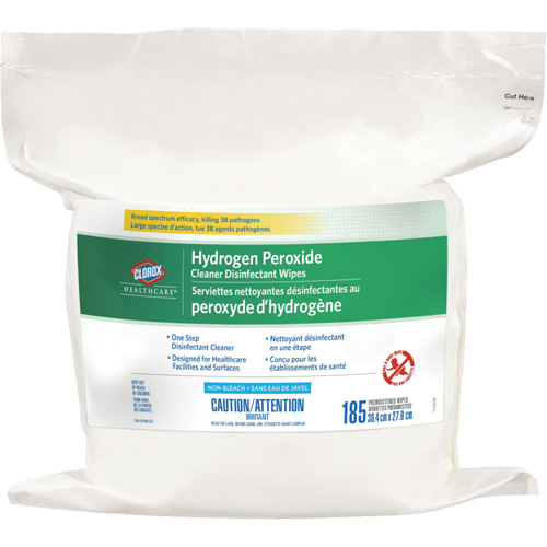 Healthcare&reg; Hydrogen Peroxide Cleaner Disinfecting Wipes, 185 Count Waymarc Industries Inc