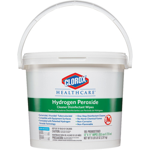Healthcare&reg; Hydrogen Peroxide Cleaner Disinfecting Wipes, 185 Count Waymarc Industries Inc