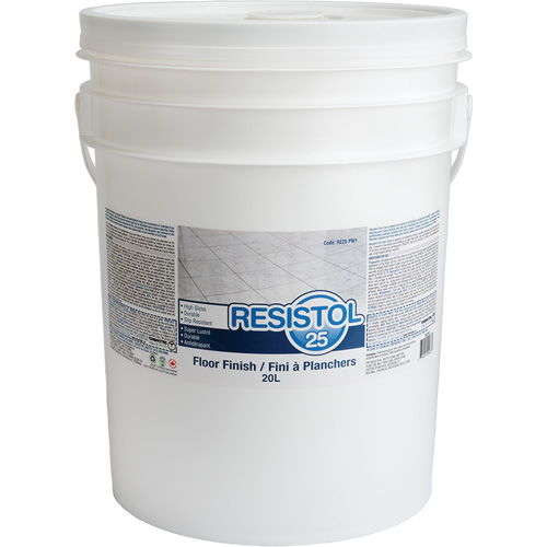Resistol 25 Floor Finish, 20 L, Pail Waymarc Industries Inc