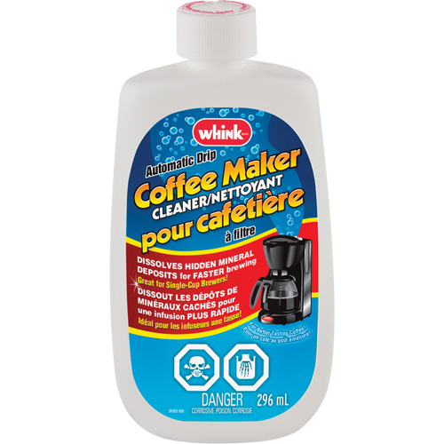 Nettoyant pour cafeti&egrave;re &agrave; filtre Whink, 296 ml, Bouteille Waymarc Industries Inc
