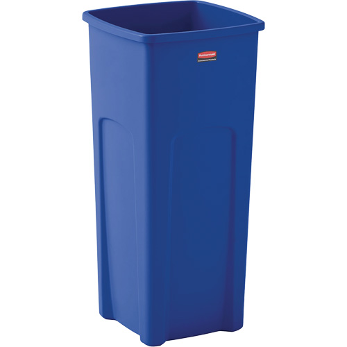Untouchable&reg; Square Recycling Container, Bulk, Plastic, 23 US gal. Waymarc Industries Inc