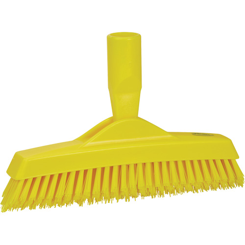 Grout Brush, Stiff Bristles, 9-1/4" Long, Yellow Waymarc Industries Inc