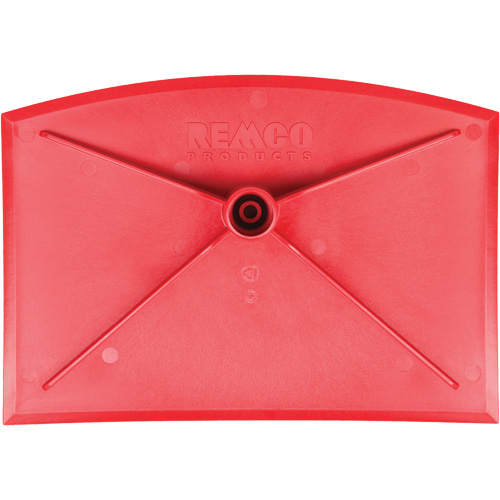 Food Hoe Head, Red, 8" W x 11-1/4" L Waymarc Industries Inc