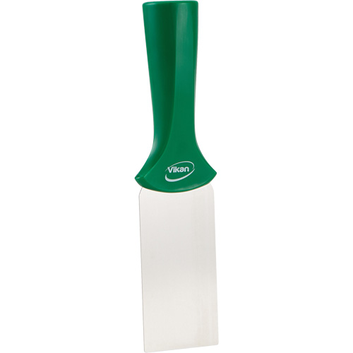 Grattoir en acier inoxydable avec poign&eacute;e montable sur manche, Vert, 2" la x 8" lo Waymarc Industries Inc