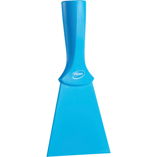 Grattoir en nylon avec poign&eacute;e filet&eacute;e, Bleu, 4" la x 8" lo Waymarc Industries Inc