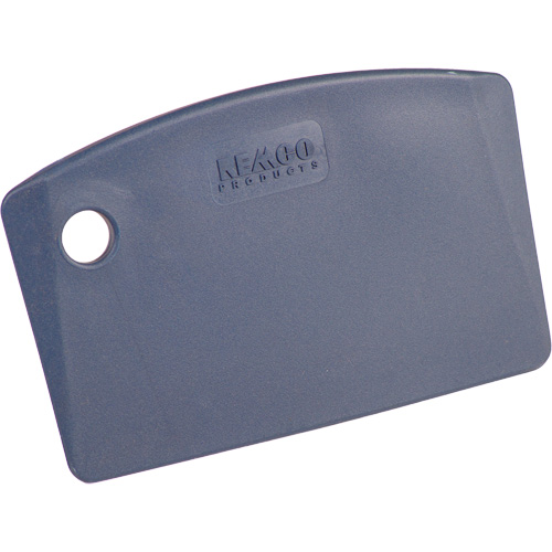 Mini grattoir de paillasse perceptible par d&eacute;tecteur de m&eacute;tal, Bleu, 5-1/4" la x 3-2/5" lo Waymarc Industries Inc