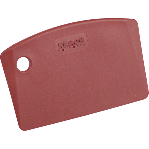 Mini grattoir de paillasse perceptible par d&eacute;tecteur de m&eacute;tal, Rouge, 5-1/4" la x 3-2/5" lo Waymarc Industries Inc