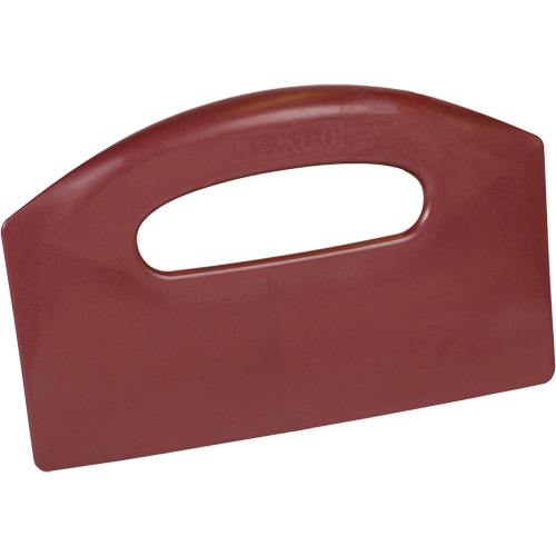 Grattoir de paillasse perceptible par d&eacute;tecteur de m&eacute;tal, Rouge, 8-1/2" la x 5-1/4" lo Waymarc Industries Inc