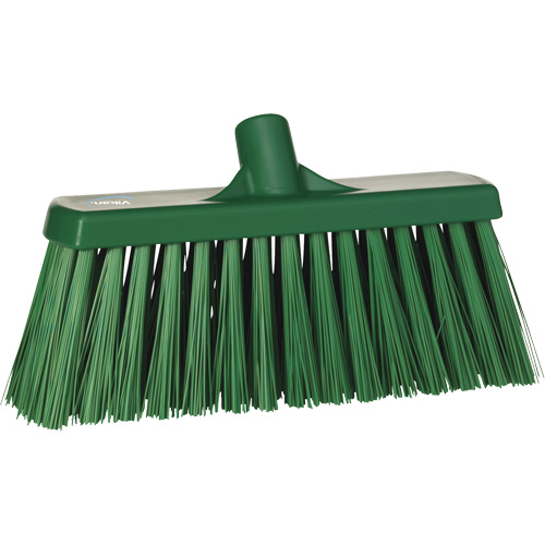 Balai-brosse robuste, Crins Ferme, 13", Polyester, Vert Waymarc Industries Inc