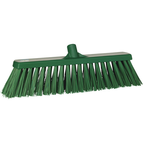 Balai-brosse robuste, Crins Ferme, 20", Polyester, Vert Waymarc Industries Inc