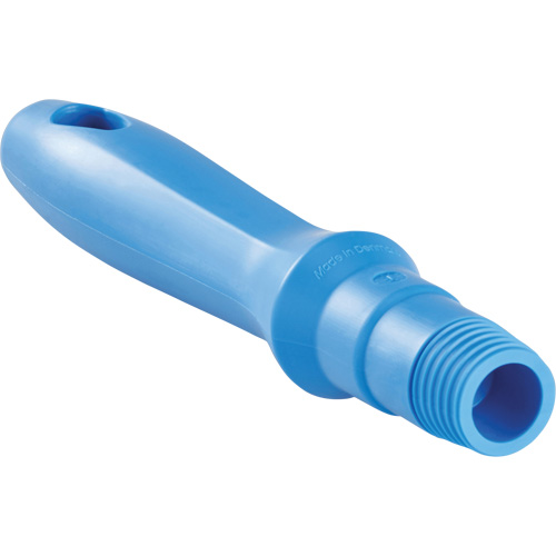 Mini Handle, Brush/Pad Holder/Scraper/Squeegee, Blue, Standard, 6-1/4" L Waymarc Industries Inc