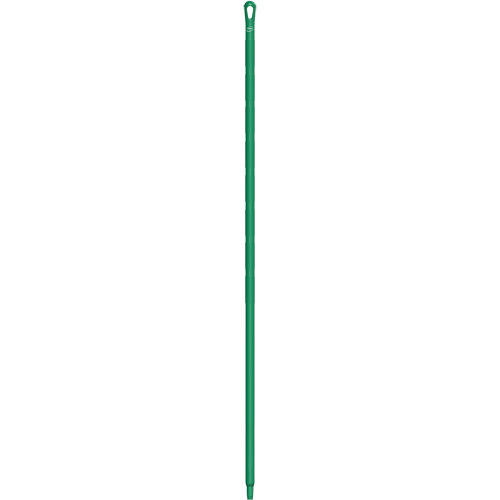 Ultra Hygiene Handle, Broom/Brush/Pad Holder/Scraper/Squeegee, Green, Ergonomic, 67" L Waymarc Industries Inc