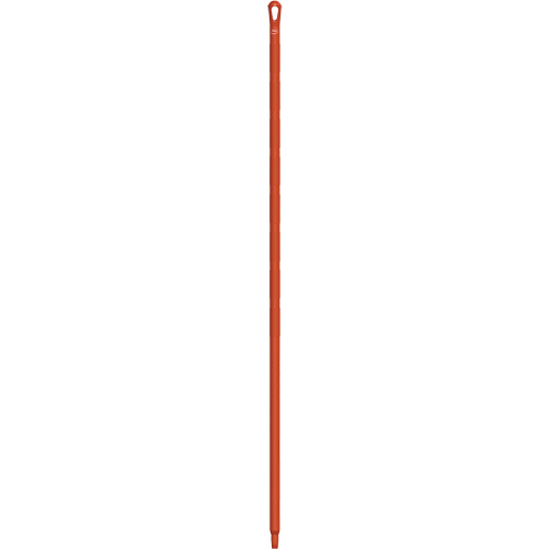 Ultra Hygiene Handle, Broom/Brush/Pad Holder/Scraper/Squeegee, Red, Ergonomic, 67" L Waymarc Industries Inc