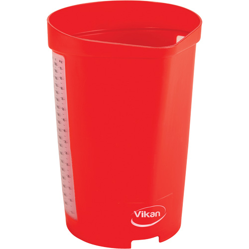 Measuring Jug, Plastic, Red, 65 oz. Waymarc Industries Inc