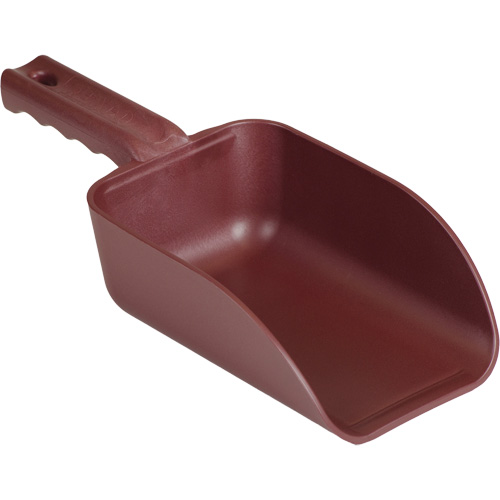 Metal Detectable Hand Scoop, Plastic, Red, 32 oz. Waymarc Industries Inc