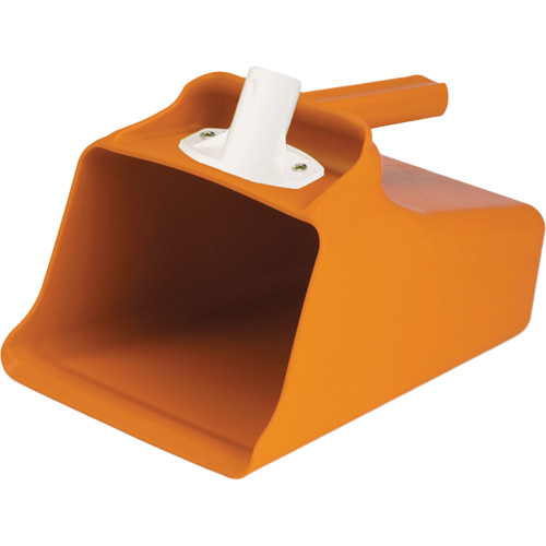 Grande pelle &agrave; main &agrave; puiser, Plastique, Orange, 128 oz. Waymarc Industries Inc