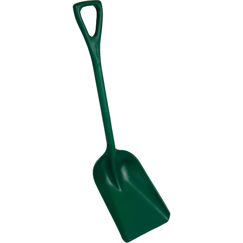 Pelle monobloc perceptible par d&eacute;tecteur de m&eacute;tal, Lame 10" x 14", Longueur de 37-1/2", Plastique, Vert Waymarc Industries Inc