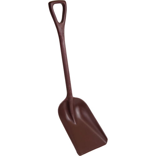 Pelle monobloc perceptible par d&eacute;tecteur de m&eacute;tal, Lame 10" x 14", Longueur de 37-1/2", Plastique, Rouge Waymarc Industries Inc