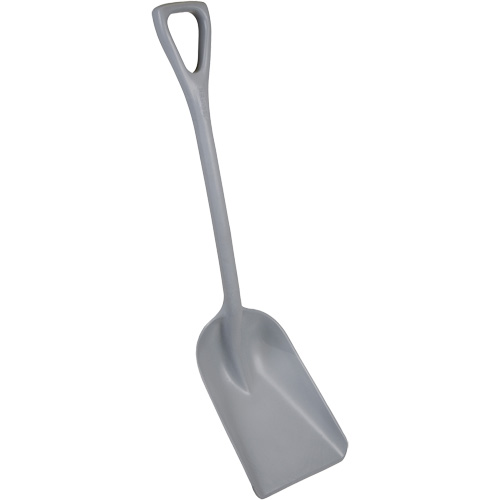 Pelle monobloc perceptible par d&eacute;tecteur de m&eacute;tal, Lame 10" x 14", Longueur de 37-1/2", Plastique, Gris Waymarc Industries Inc