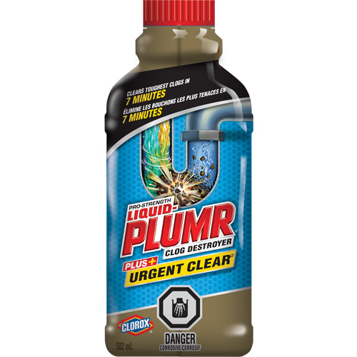 D&eacute;boucheur Liquid-Plumr Urgent Clear Waymarc Industries Inc