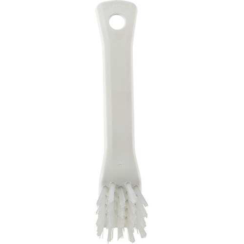 Brosse avec rebord grattoir, Soies Ferme, Longueur de 6", Blanc Waymarc Industries Inc