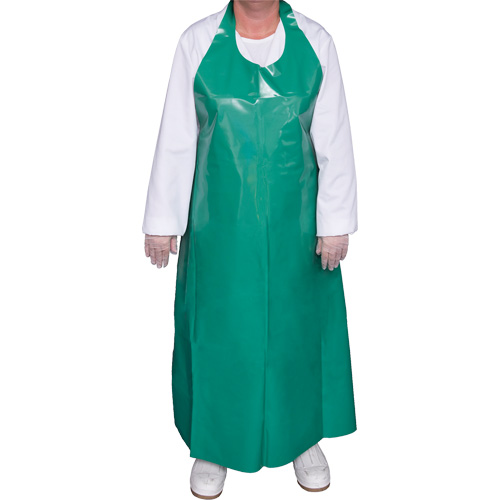 Tablier Top Dog de 6 mil, Polyur&eacute;thane, 45" lo x Vert Waymarc Industries Inc