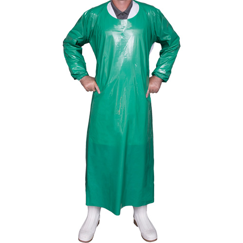 Blouse Top Dog de 6 mil, Grand, Vert, Polyur&eacute;thane Waymarc Industries Inc