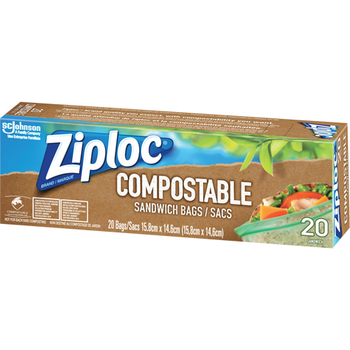 Ziploc&reg; Compostable Sandwich Bags Waymarc Industries Inc