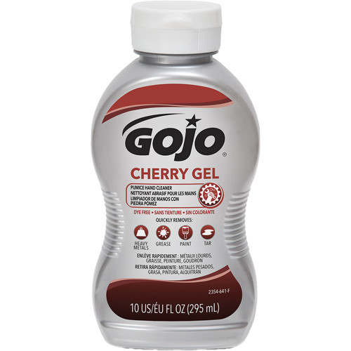 Nettoyant &agrave; mains, Gel/Pierre ponce, 295,74 ml, Bouteille, Cerise Waymarc Industries Inc