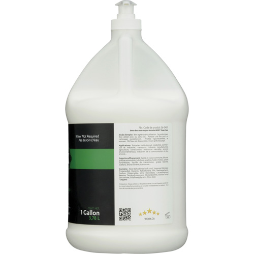 Savon pour les mains sans eau Power Clean, Liquide, 3,78 L, Sans parfum Waymarc Industries Inc