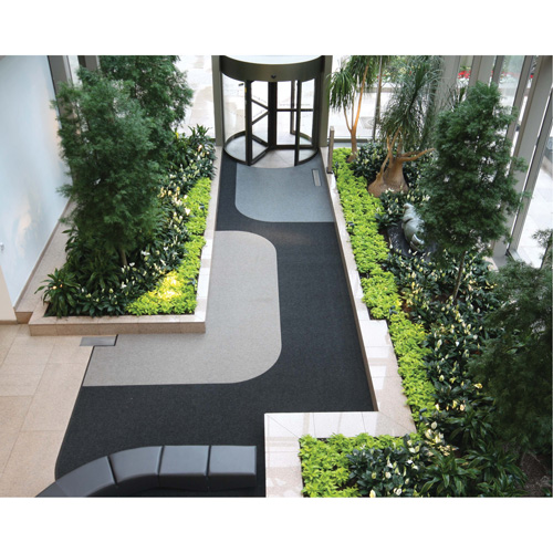 Tapis dentr&eacute;e Supreme Knob, Essuie-pieds/grattoir, 13-5/12' x 75-1/2' x 7/16", Charbon Waymarc Industries Inc