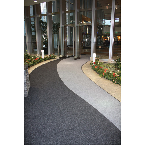 Tapis dentr&eacute;e Supreme Knob, Essuie-pieds/grattoir, 13-5/12' x 75-1/2' x 7/16", Charbon Waymarc Industries Inc