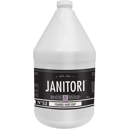 Savon &agrave; main Janitori 52, Mousse, 4 L, Parfum&eacute; Waymarc Industries Inc