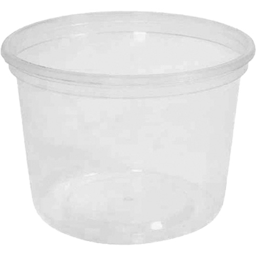 Contenant &agrave; charcuterie transparent sans couvercle MicroGourmet 16 oz, Plastique, Ronde Waymarc Industries Inc