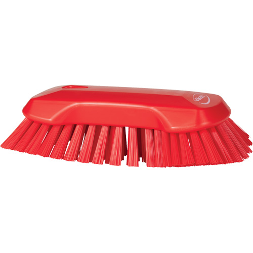 Brosse &agrave; main, Soies Tr&egrave;s ferme, Longueur de 9-1/10", Rouge Waymarc Industries Inc