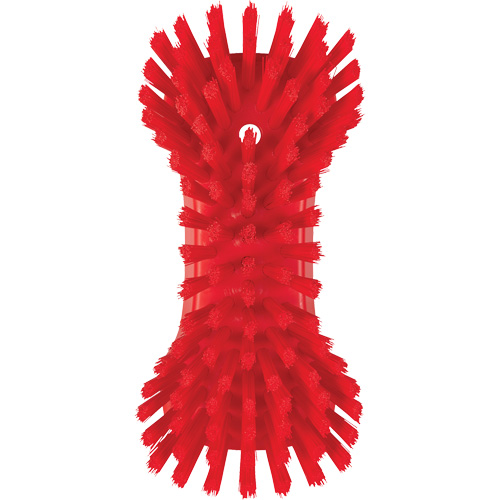 Brosse &agrave; main, Soies Tr&egrave;s ferme, Longueur de 9-1/10", Rouge Waymarc Industries Inc