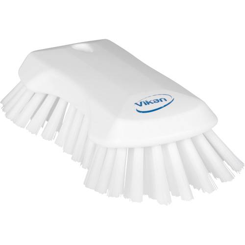 Brosse &agrave; main, Soies Tr&egrave;s ferme, Longueur de 9-1/10", Blanc Waymarc Industries Inc