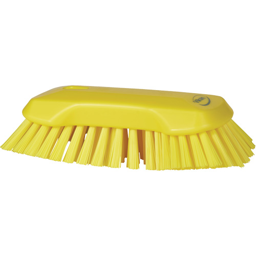 Brosse &agrave; main, Soies Tr&egrave;s ferme, Longueur de 9-1/10", Jaune Waymarc Industries Inc
