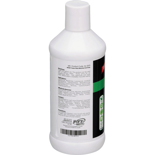 Savon pour les mains sans eau Power Clean, Liquide, 384 ml, Sans parfum Waymarc Industries Inc