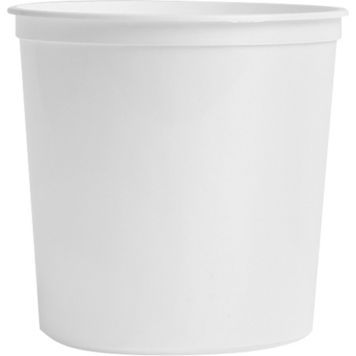 Food Storage Container, Plastic, 2 L Capacity, White Waymarc Industries Inc