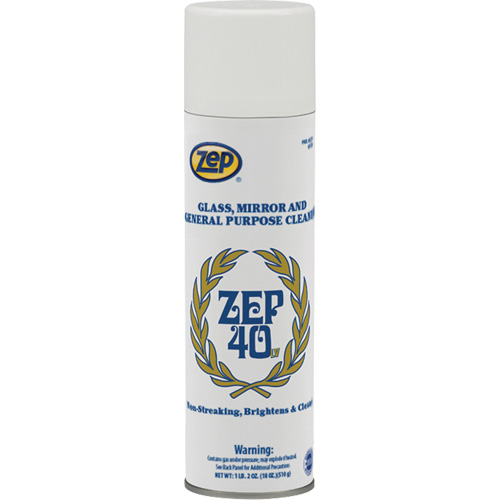 Nettoyant sans traces pour le verre et les miroirs, 18 oz, Canette a&eacute;rosol Waymarc Industries Inc