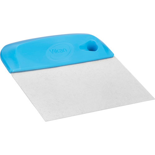Flexible Stainless Steel Dough Cutter/Scraper, Blue, 4-1/2" W x 5-3/4" L Waymarc Industries Inc