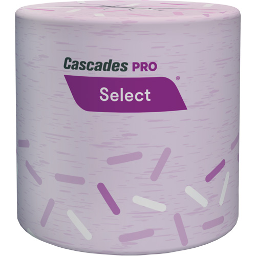 PRO Select&reg; Bathroom Tissue, 1 Ply, 1000 Sheets/Roll, White Waymarc Industries Inc