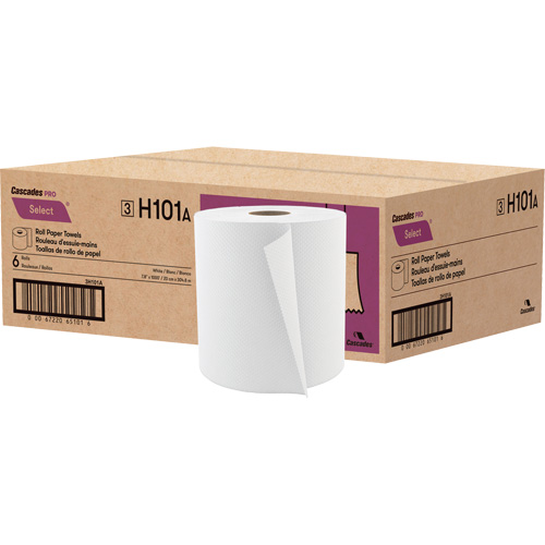 Rouleau de papier essuie-tout PRO Select, 1 pli, Standard, 1000' lo Waymarc Industries Inc