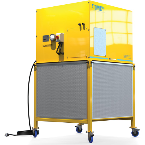 Contr&ocirc;le de la qualit&eacute; de lair 240 V Atomik Air, Couverture 40 000 pi² Waymarc Industries Inc