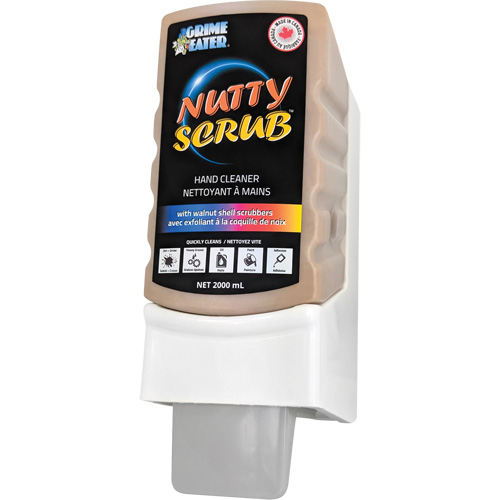 Nettoyant &agrave; mains avec exfoliant en coquille de noyer Nutty Scrub, Pierre ponce, 2000 ml, Cartouche en plastique, Sans parfum Waymarc Industries Inc