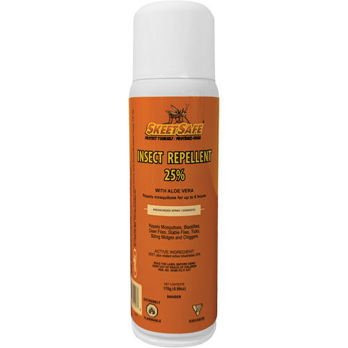 Insect Repellent, 25% DEET, Aerosol, 170 g Waymarc Industries Inc