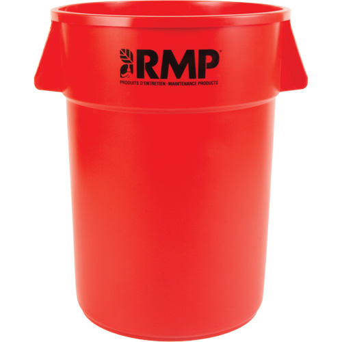 Garbage Bin, Polyethylene, 44 US gal. Waymarc Industries Inc