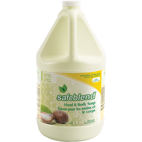 Shea Butter Hand & Body Soap, Liquid, 4 L, Scented Waymarc Industries Inc