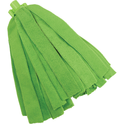 Socket Mop, Green, Microfibre, Cut Style Waymarc Industries Inc